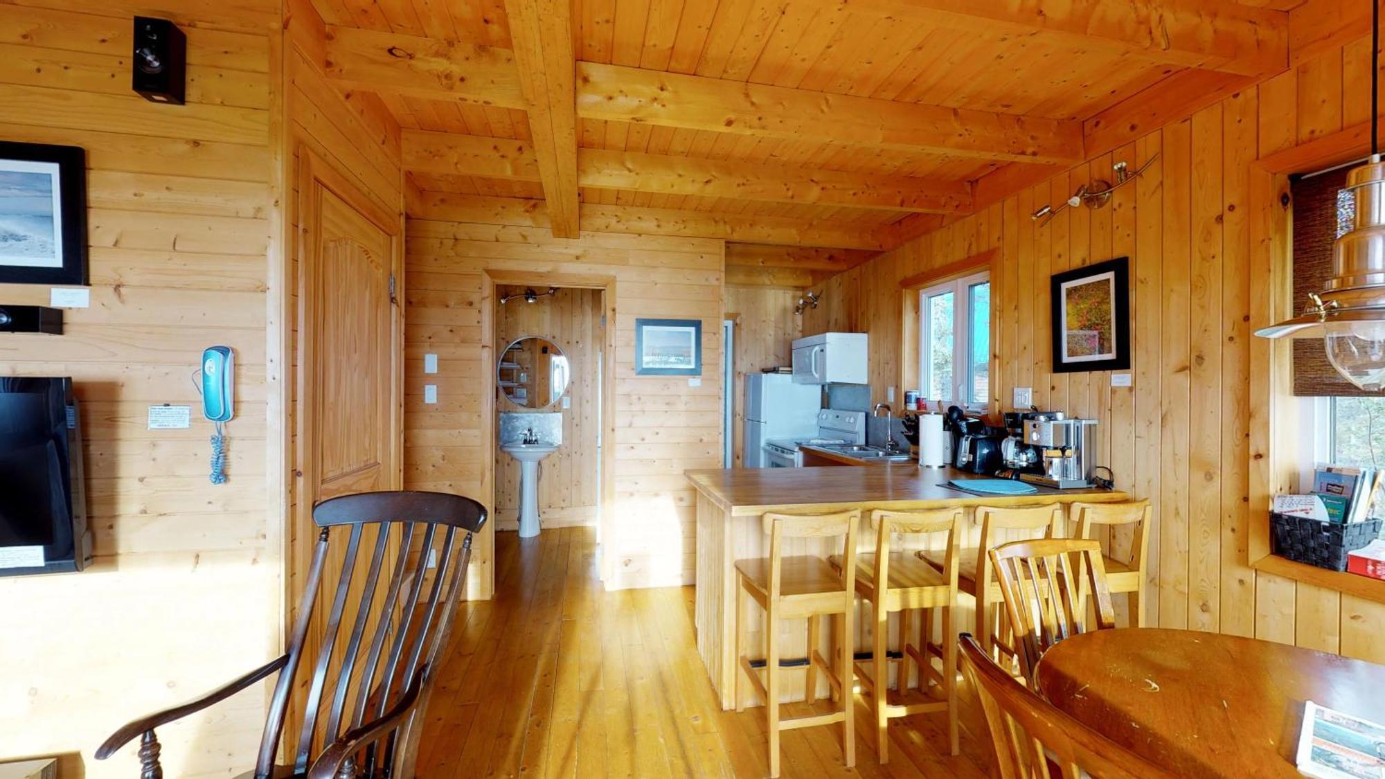 Chalets Du Bout Du Monde Gaspe Exterior photo