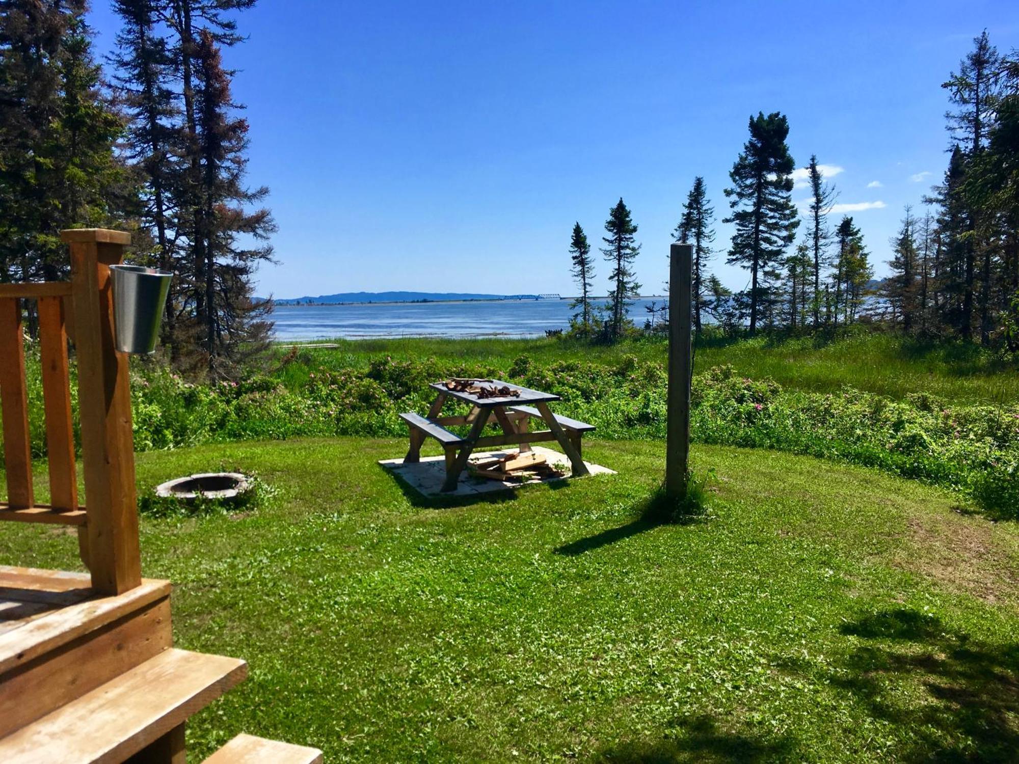 Chalets Du Bout Du Monde Gaspe Exterior photo