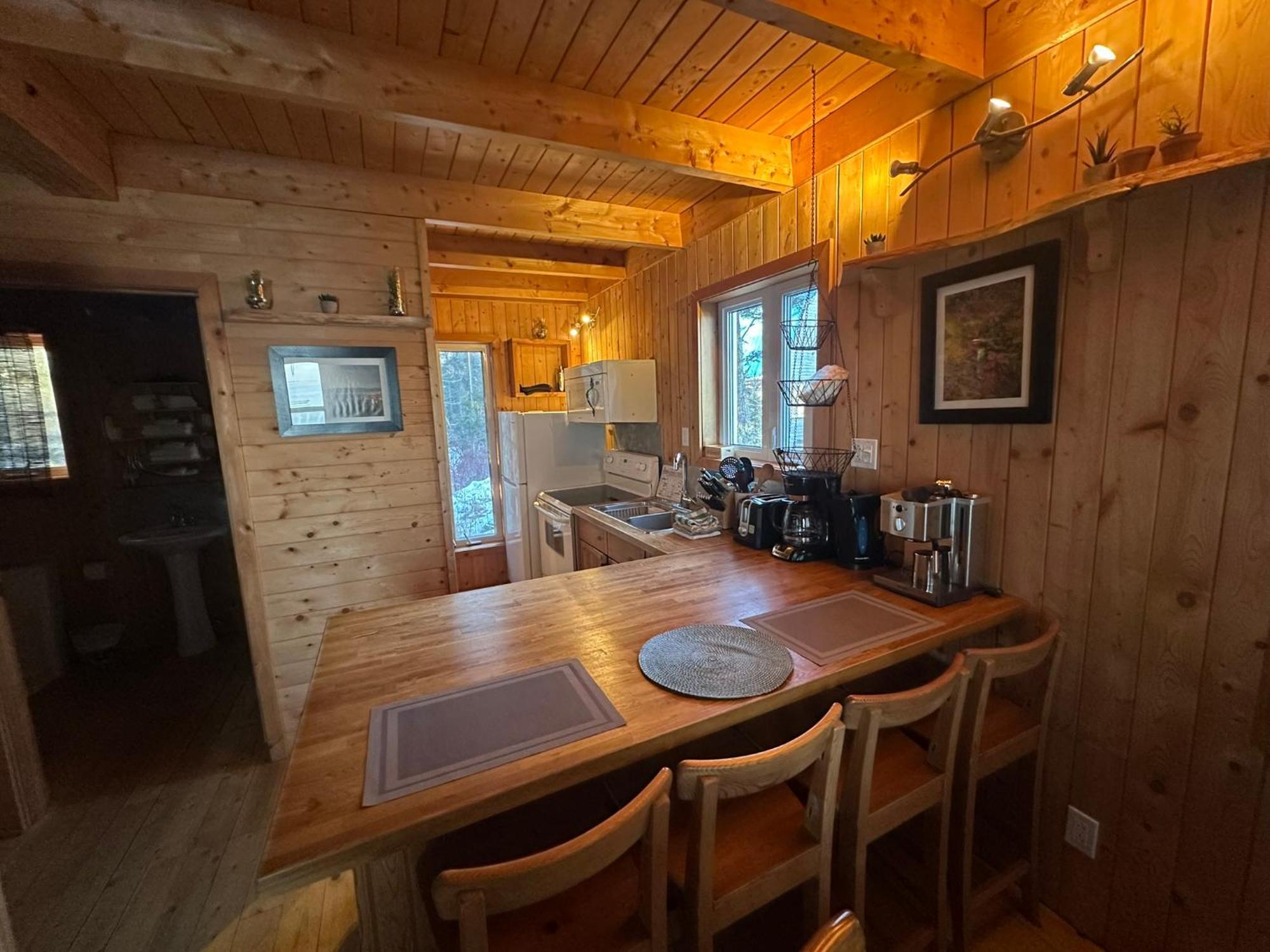Chalets Du Bout Du Monde Gaspe Exterior photo